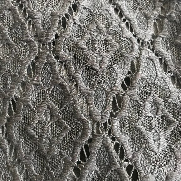 TWIK Simons Little Black Dress Lace Detail Collar - Picture 4 of 5